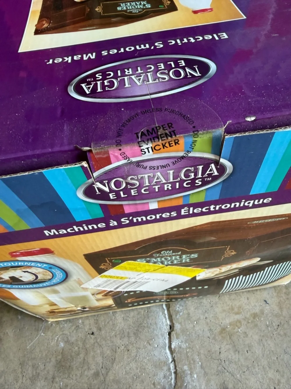 Nostalgia Electrics S'mores Maker - Brown